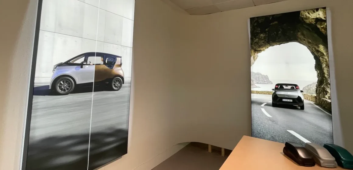 Liux-showroom Spanish Startup Liux Unveils ‘Liux Big’ Micro-EV, Targeting Urban Mobility and Circular Design